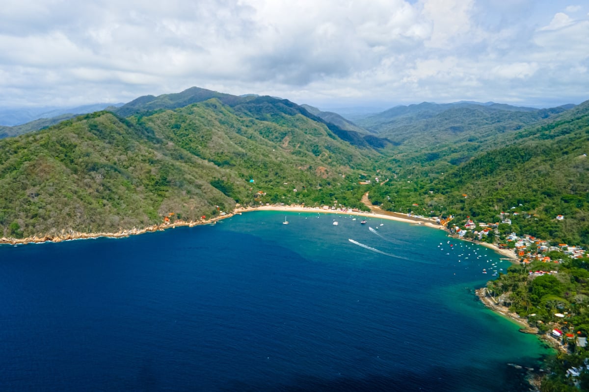 Stunning scenery of Yelapa, Mexico