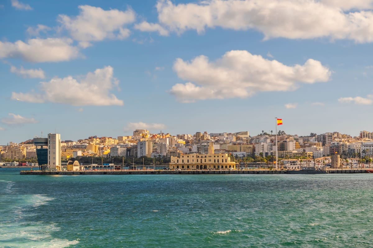 Coastal View Of Ceuta, Spain