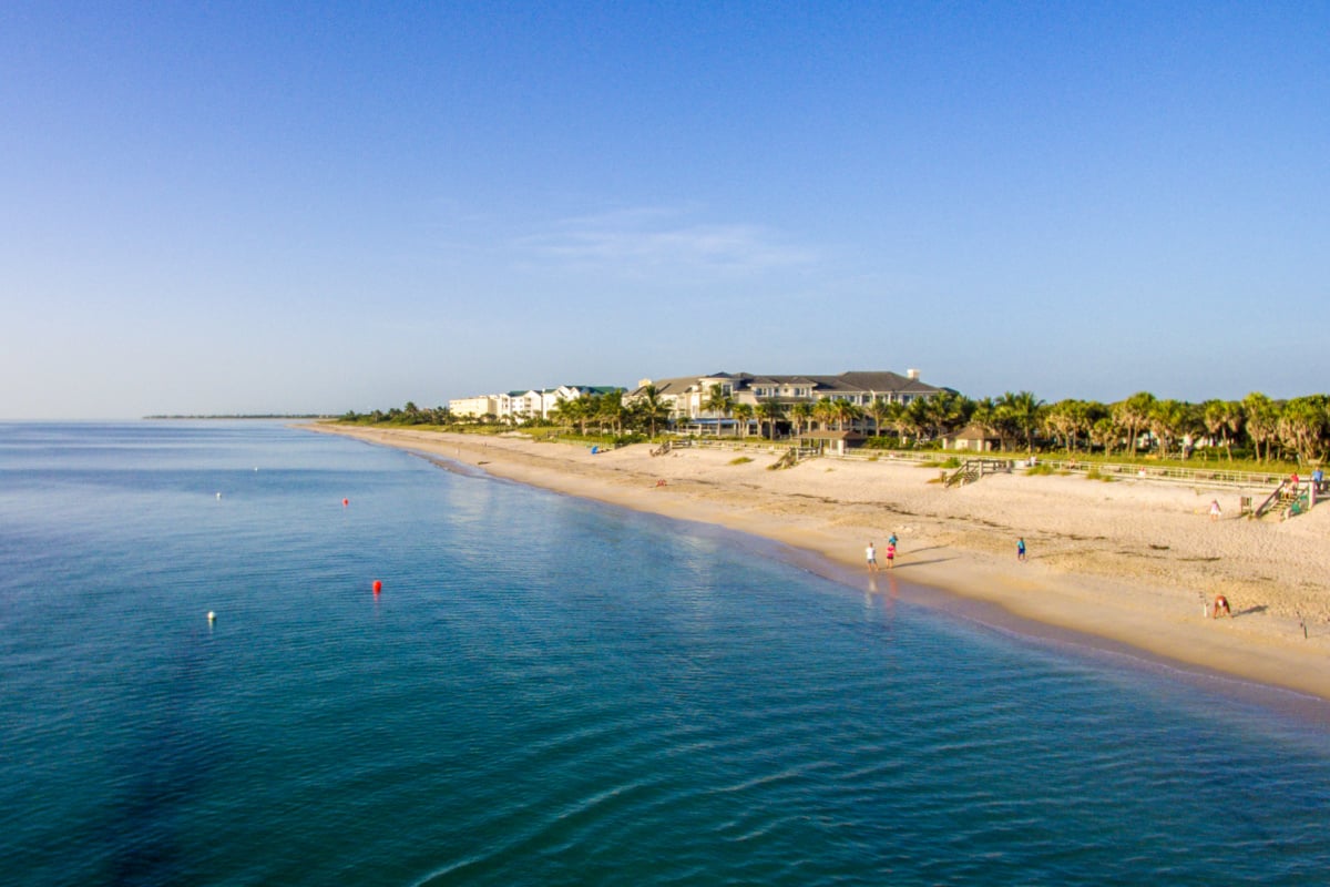 View of beach in Florida